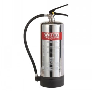 Firechief Elite Water Fire Extinguisher Stainless Steel